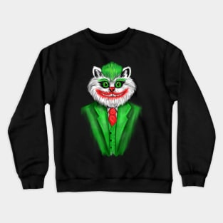 clown Cat Crewneck Sweatshirt